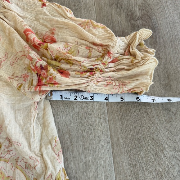 Ralph Lauren Off shoulder Short Sleeve Floral Western Blouse Denim and Supply - Picture 5 of 8